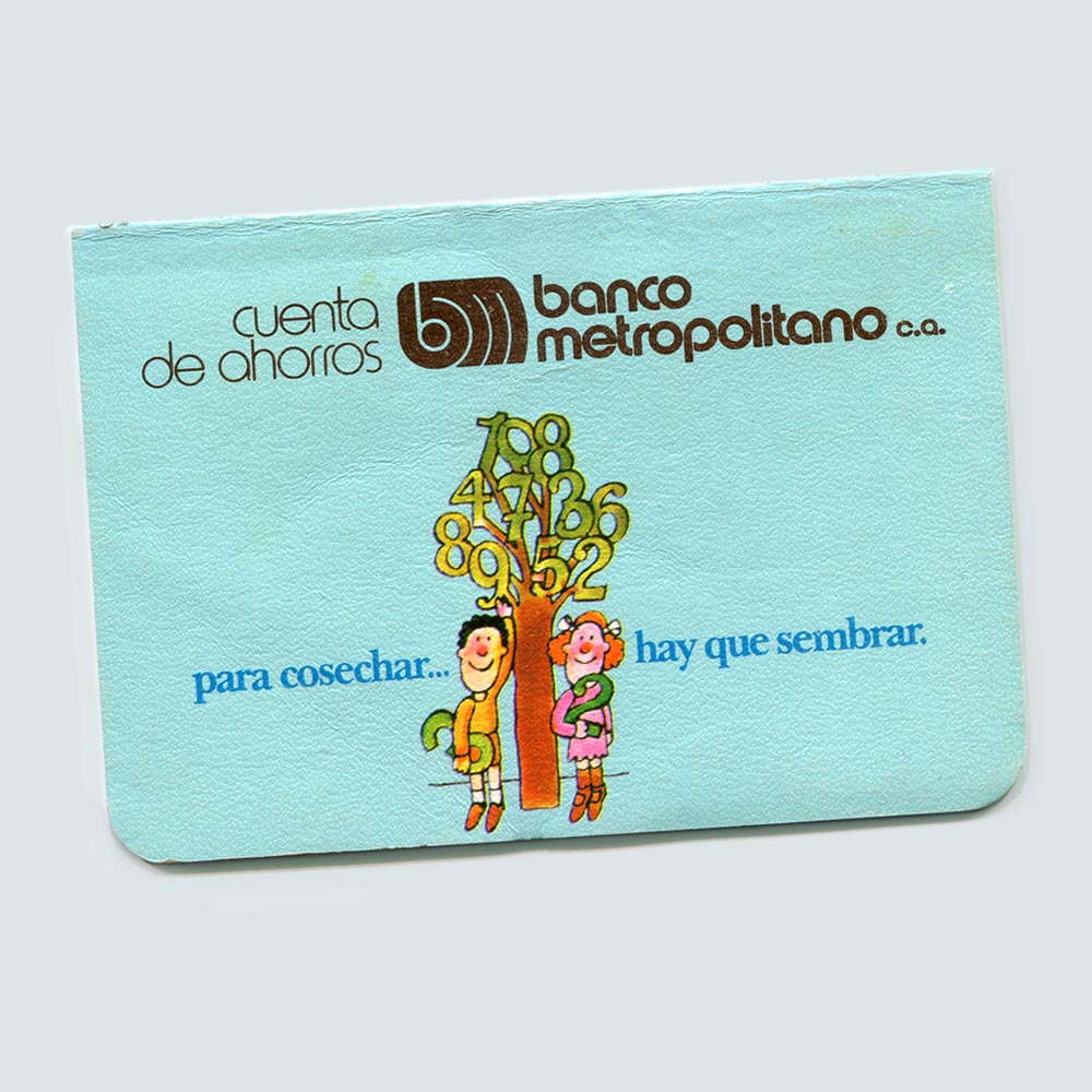 Campaña publicitaria para el banco metropolitano de Venezuela.
